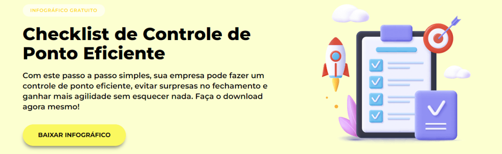 Baixe o checklist sobre controle de ponto eficiente e entenda como funciona o adicional noturno